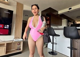 Jenifer Plays Roomate Shames Him After Massive Russian Cock Pounds Her Pussy in Steamy Pool Photosho