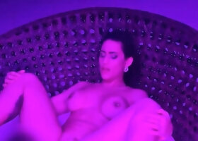Fatty girl who loves big cocks warms up for a hardcore sex