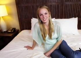 Amateur blonde teen chloe brooke pumped hardcore