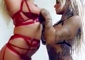 Big ass lesbians lick asshole