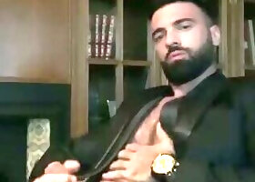 D.O jerk off in office suit