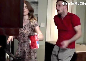 I finally fucked my stepsis on the kitchen tableepmc