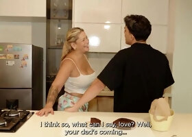 Horny Latina Stepmother Fucks Step Son Home Alone