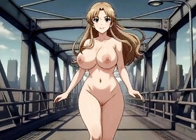 Cartoons, big natural tits