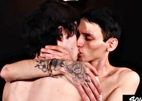 Adam Strong Deepthroats Justin Stones Big Cock and Rimmed Ass