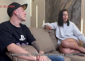 I fuck my boyfriend's best friend on his birthday, he fills my pussy with cum! , Pipeboy and Nick Jowels