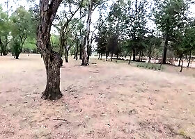 (censored - cut - No People Around) I love walking around in public with cum on my face and showing