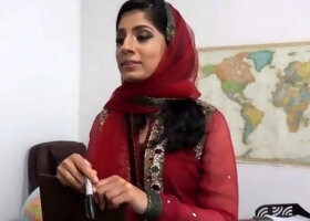 Nadia Ali The Seductive Teacher Endures Rough Gangbang By