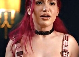 Busty Lesbians Trib Pussies and Lick Wet Slits in Alien Parasite Frenzy