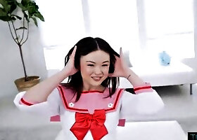 Louise Louellen Deepthroats Big Cock