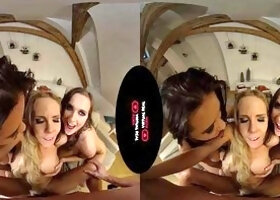 Liya Silver Foursome: Big Tits, Brunette  Vr VR Porn