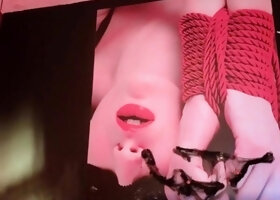 Stacked brunette goes solo toys and masturbation